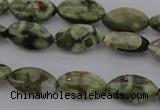 CRH136 15.5 inches 6*12mm marquise rhyolite gemstone beads