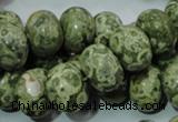 CRH97 15.5 inches 13*18mm rondelle rhyolite beads wholesale