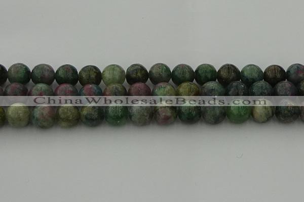 CRO1114 15.5 inches 12mm round ruby apatrite beads wholesale