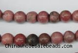 CRO127 15.5 inches 8mm round rhodochrosite beads wholesale