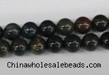 CRO141 15.5 inches 8mm round bloodstone beads wholesale