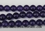 CRO148 15.5 inches 8mm round dyed amethyst beads wholesale