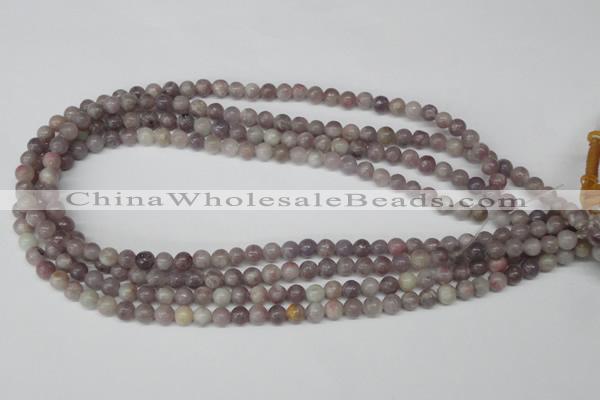 CRO15 15.5 inches 6mm round lilac jasper beads wholesale