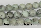 CRO189 15.5 inches 10mm round sesame jasper beads wholesale