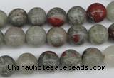 CRO190 15.5 inches 10mm round bloodstone beads wholesale
