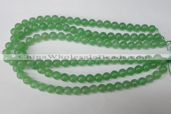 CRO206 15.5 inches 10mm round dyed candy jade beads wholesale