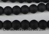 CRO245 15.5 inches 10mm round blackstone beads wholesale