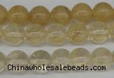 CRO255 15.5 inches 10mm round watermelon yellow beads wholesale