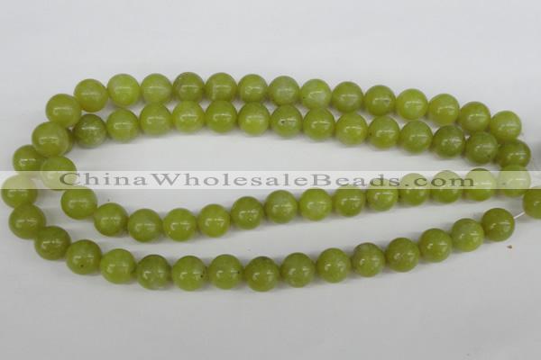 CRO331 15.5 inches 12mm round Korean jade beads wholesale