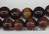 CRO339 15.5 inches 12mm round red tiger eye beads wholesale