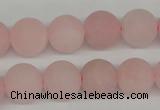 CRO342 15.5 inches 12mm round rose quartz beads wholesale