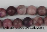 CRO360 15.5 inches 12mm round dyed kiwi stone beads wholesale