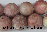 CRO496 15.5 inches 18mm round jasper gemstone beads wholesale