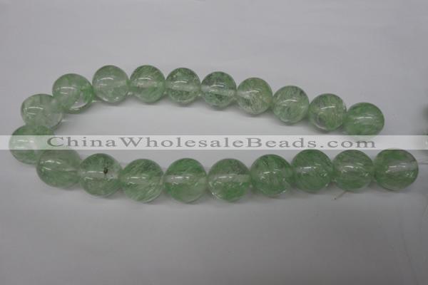 CRO549 15.5 inches 20mm round watermelon green beads wholesale