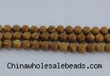 CRO555 15.5 inches 12mm round grain stone beads wholesale