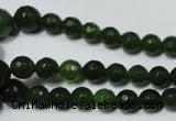 CRO714 15.5 inches 6mm – 14mm faceted round candy jade beads