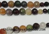 CRO723 15.5 inches 6mm – 14mm faceted round mixed candy jade beads