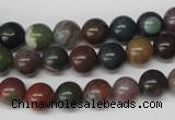 CRO82 15.5 inches 8mm round Indian agate gemstone beads wholesale