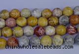 CRO860 15.5 inches 4mm round sky eye stone beads wholesale