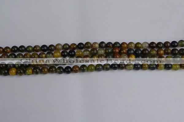 CRO900 15.5 inches 4mm round golden pietersite beads wholesale