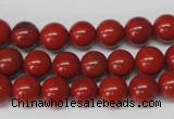 CRO96 15.5 inches 8mm round red jasper beads wholesale