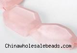 CRQ11 Freeform A grade natural rose quartz beads Wholesale