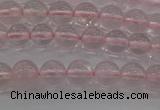 CRQ121 15.5 inches 6mm round natural rose quartz beads wholesale