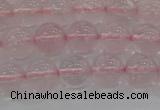 CRQ122 15.5 inches 8mm round natural rose quartz beads wholesale