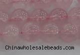 CRQ123 15.5 inches 10mm round natural rose quartz beads wholesale
