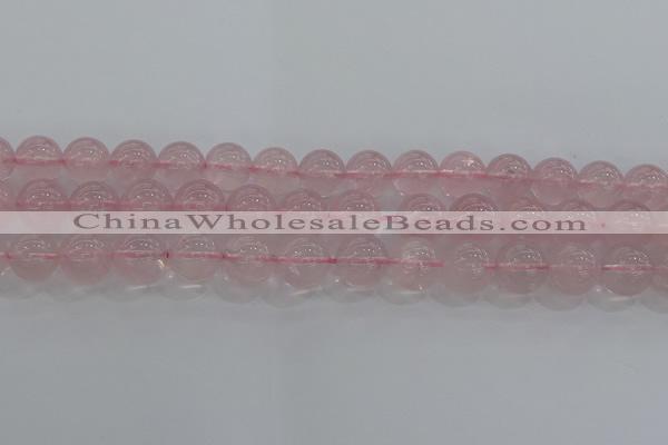 CRQ124 15.5 inches 12mm round natural rose quartz beads wholesale