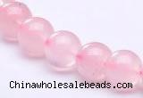 CRQ16 15.5 inches 10mm round natural rose quartz beads Wholesale