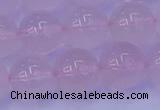 CRQ205 15.5 inches 14mm round Mozambique rose quartz beads