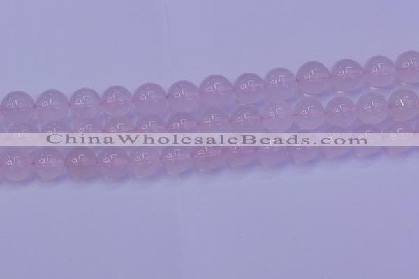 CRQ205 15.5 inches 14mm round Mozambique rose quartz beads