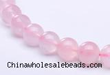 CRQ26 15.5 inches 6mm round natural rose quartz beads Wholesale