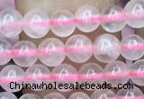 CRQ415 15.5 inches 4mm round rose quartz beads wholesale