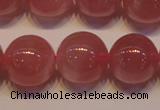 CRQ454 15.5 inche 12mm round A grade Madagascar rose quartz beads