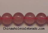 CRQ461 15.5 inche 6mm round AA grade Madagascar rose quartz beads