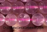 CRQ471 15.5 inches 8mm round rose quartz gemstone beads