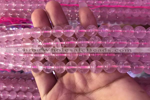 CRQ472 15.5 inches 10mm round rose quartz gemstone beads