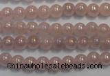 CRQ501 15.5 inches 6mm round AB-color rose quartz beads