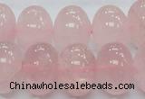 CRQ56 15.5 inches 14*20mm rondelle natural rose quartz beads