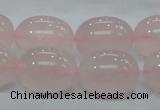CRQ68 15.5 inches 16*20mm egg-shaped natural rose quartz beads