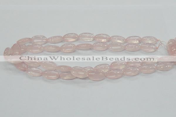 CRQ77 15.5 inches 12*20mm oval natural rose quartz beads wholesale