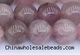 CRQ781 15.5 inches 8mm round Madagascar rose quartz beads