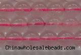 CRQ850 15.5 inches 6mm round natural rose quartz gemstone beads