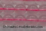 CRQ851 15.5 inches 8mm round natural rose quartz gemstone beads