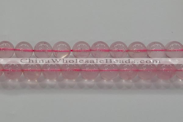 CRQ858 15.5 inches 12mm round natural rose quartz gemstone beads