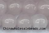 CRQ887 15 inches 8mm round rose quartz beads, 2mm hole