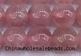 CRQ891 15 inches 6mm round Madagascar rose quartz beads