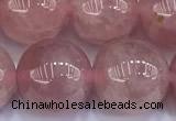 CRQ894 15 inches 12mm round Madagascar rose quartz beads